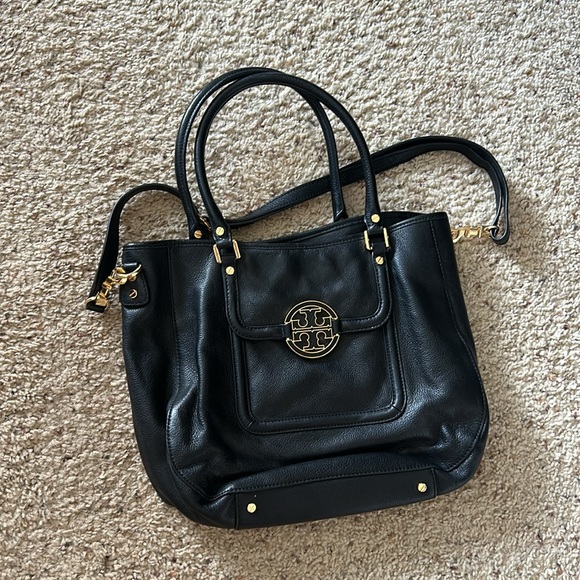 Tory Burch Black Shoulder Bag - Picture 4 of 5